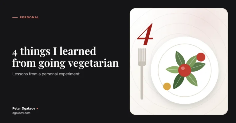 4 things I learned from going vegetarian
