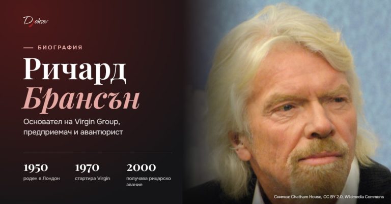 Биографията на Ричард Брансън