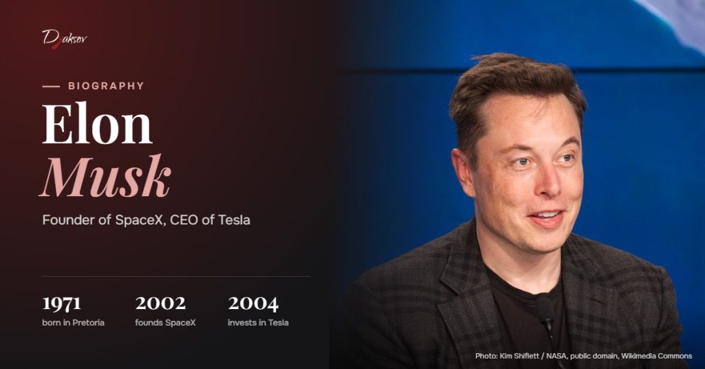 Elon Musk, Founder of SpaceX, CEO of Tesla