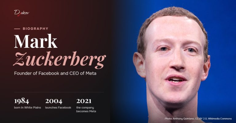 The biography of Mark Zuckerberg