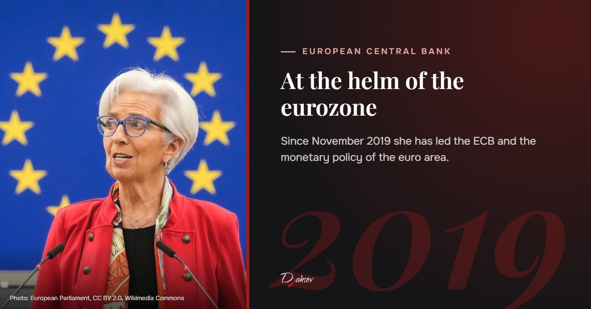 Christine Lagarde, President of the ECB