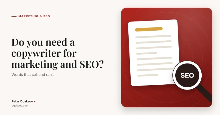 Do you need a copywriter for online marketing and SEO?