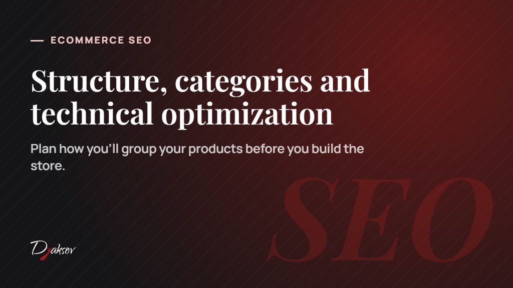 SEO for an online store