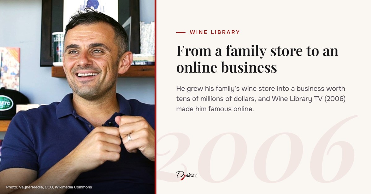 Gary Vaynerchuk and Wine Library