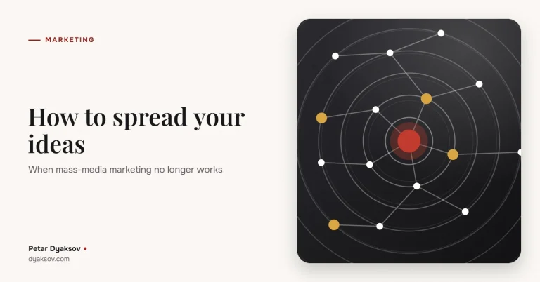 How to Spread Your Ideas When Mass Marketing Fails (Video)