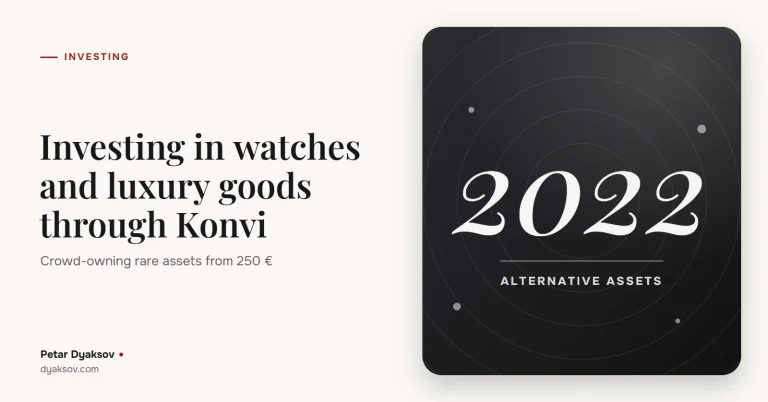 Investing in watches and other luxury goods through Konvi