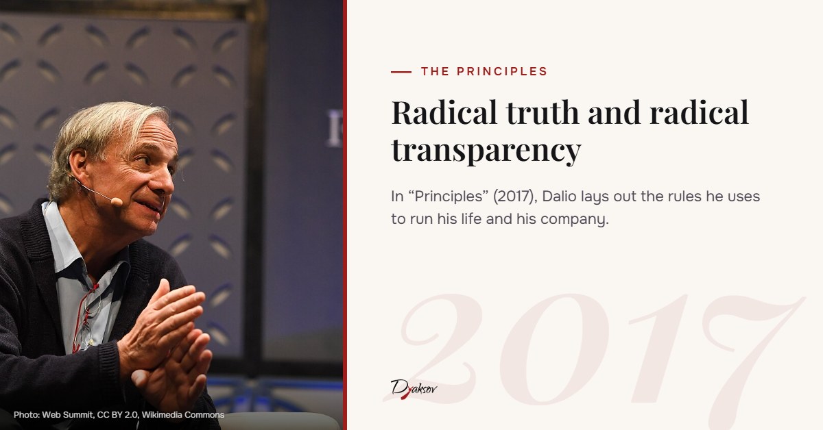 Ray Dalio and his principles