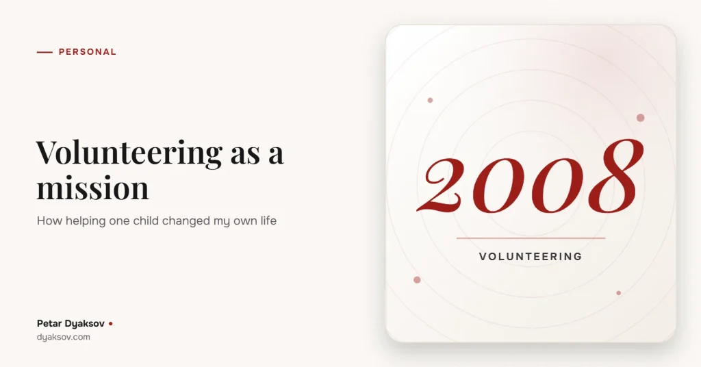 Volunteering as a mission