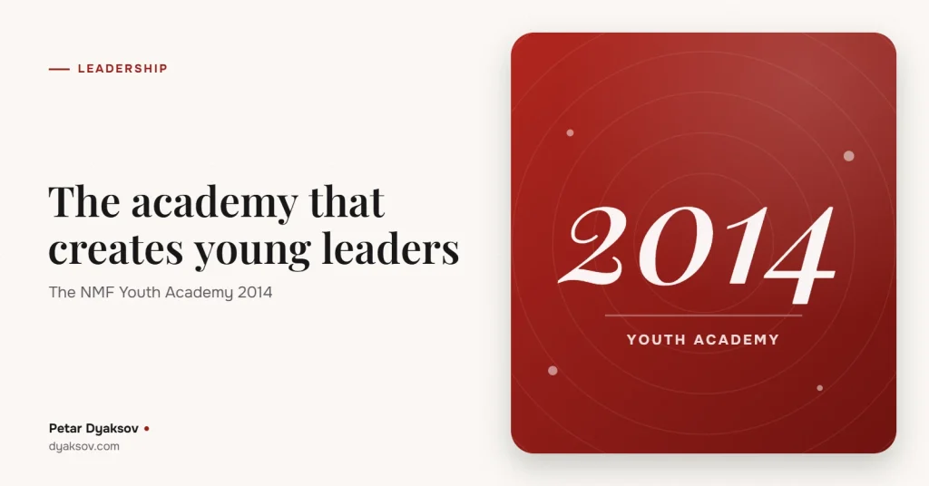 The academy that creates young leaders